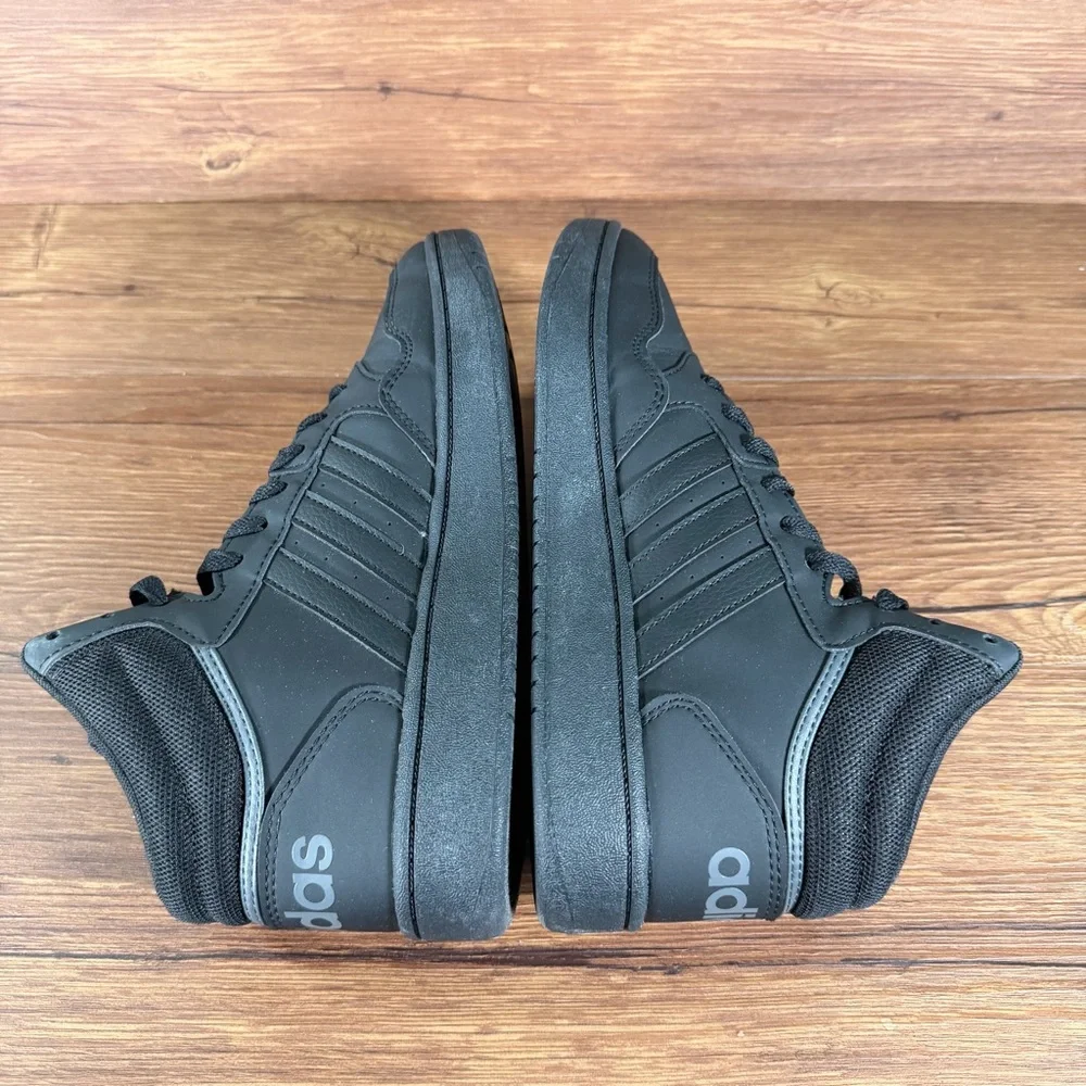 Adidas Hoops 3.0 Basketball Shoes Men’s Size 6.5 Lace Up Sneakers Triple‎ Black
